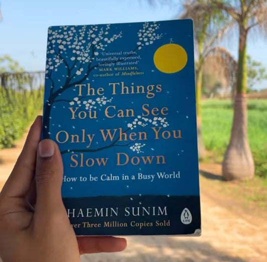 The Things You Can See Only When You Slow Down: How to Be Calm in a Busy World by Haemin Sunim