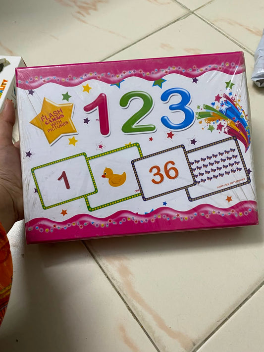 flash cards for young readers 123 premium quality