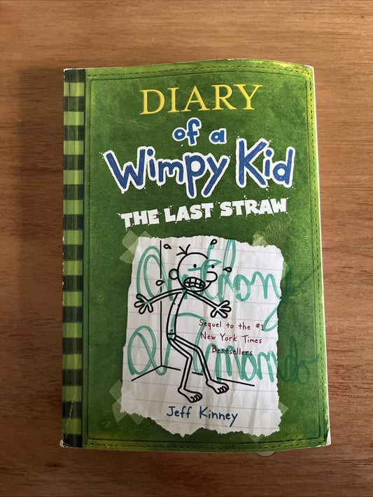 Diary Of A Wimpy Kid - The Last Straw By Jeff Kinney