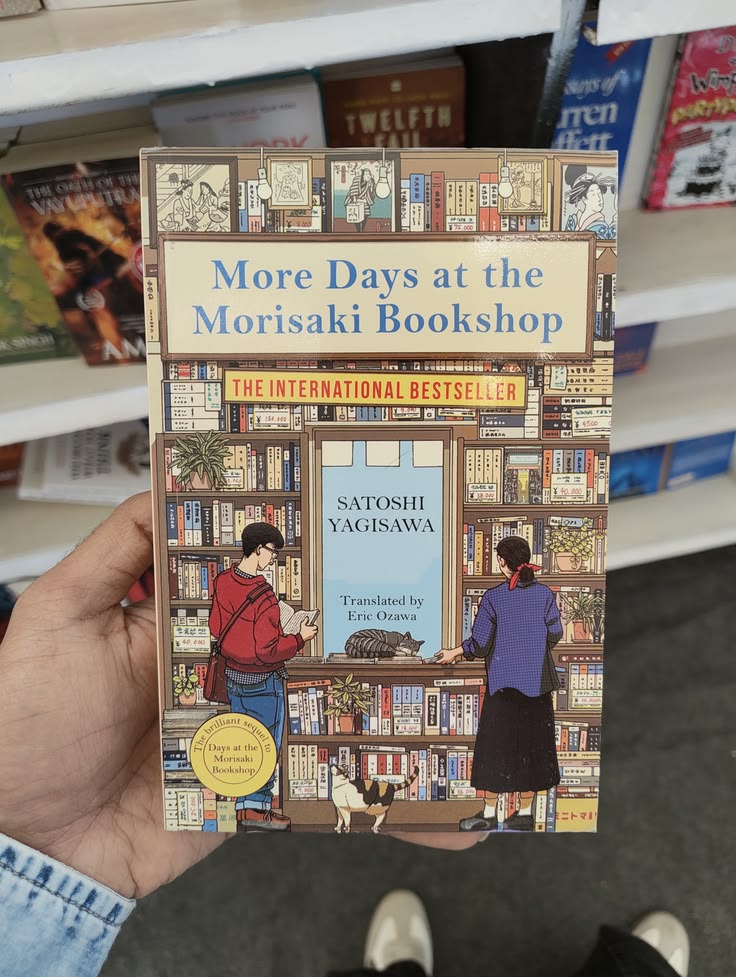 More Days at the Morisaki Bookshop by by Satoshi Yagisawa