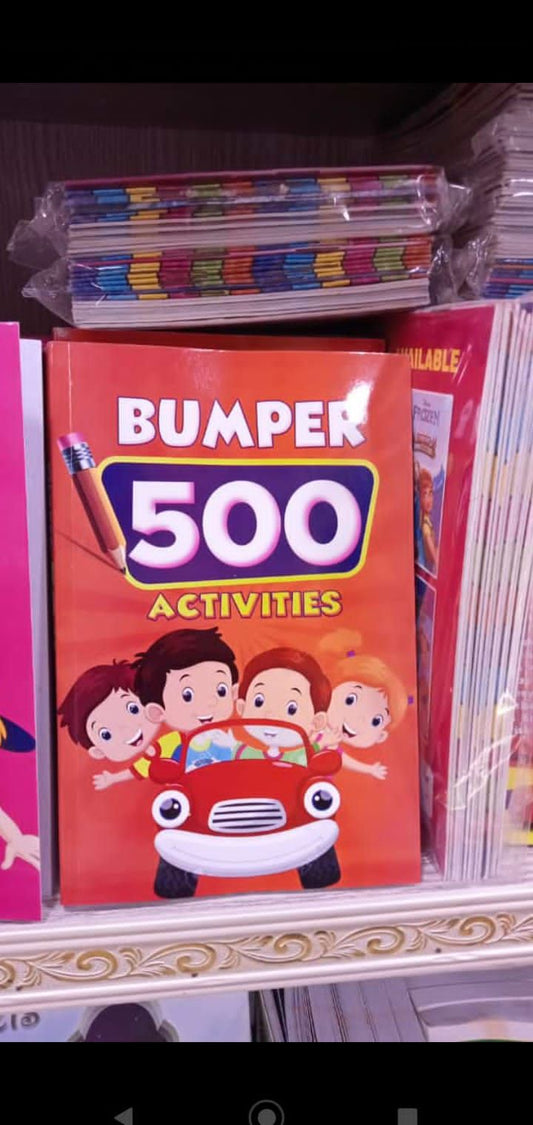 Bumper 500 activities for kids