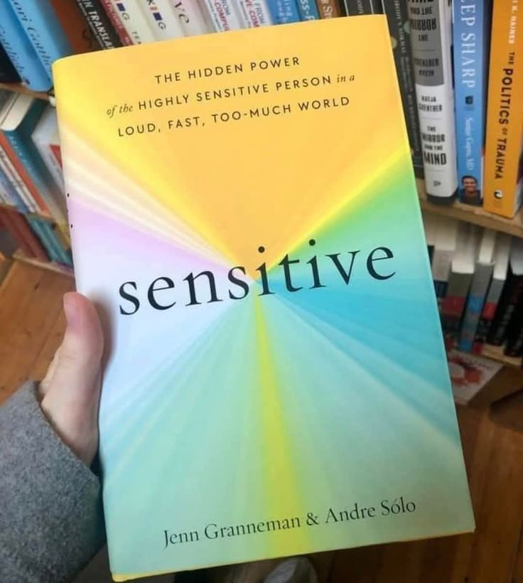 Sensitive: The Hidden Power of the Highly Sensitive Person in a Loud, Fast, Too-Much World by Jenn Granneman and Andre Sólo