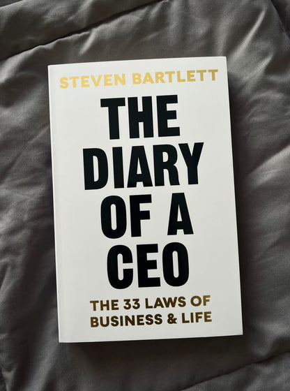 The Diary of a CEO: The 33 Laws of Business and Life by Steven Bartlett