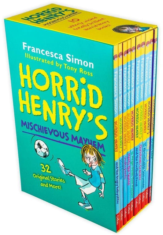 Horrid Henry By Francesca Simon (10 Books Box Set)